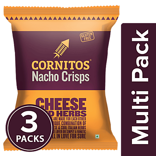 Buy Cornitos Cheese & Herbs Nacho Chips Online at Best Price of Rs 95.