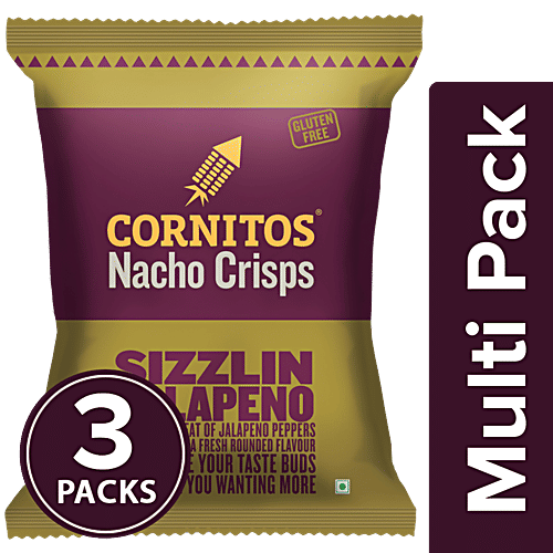 Buy Cornitos Sizzlin Jalapeno Nacho Chips Online at Best Price of Rs