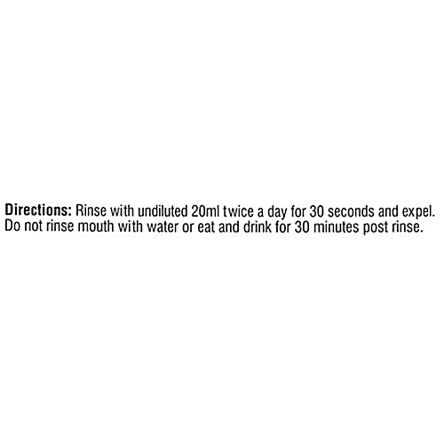 Listerine Mouthwash Liquid - Cavity Fighter, Removes 99.9% Germs, 3x250 ml (Multipack)