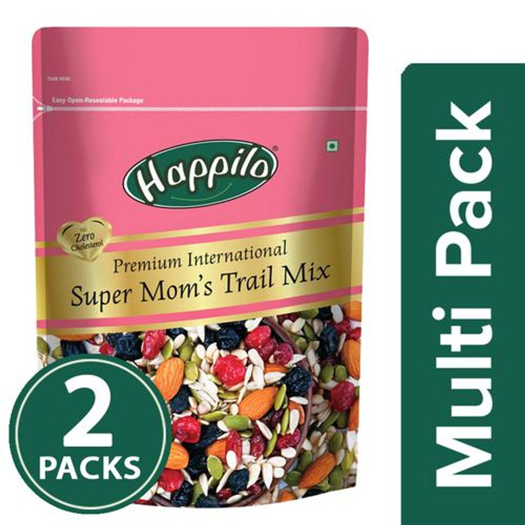 Happilo Premium International Super Mom's Trial Mix, 2x325 g Multipack