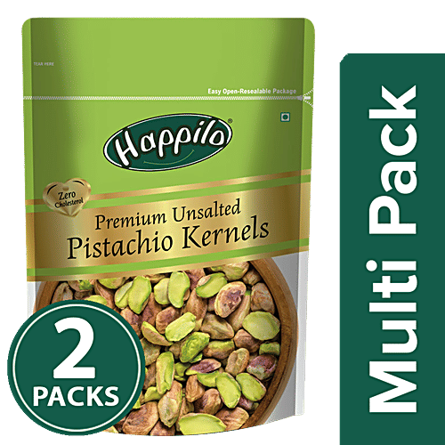 Buy Happilo Premium Unsalted Pistachio Kernels Online at Best Price of