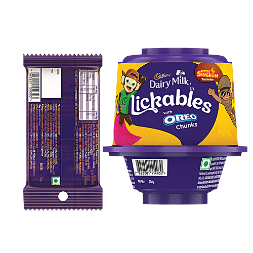 Buy Cadbury Dairy Milk Shots, 18 g + Lickables, 20 g Online at Best