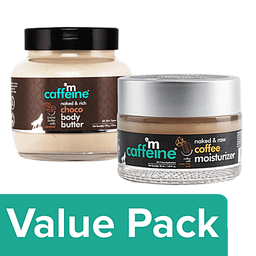 Buy mCaffeine Deep Moisturization Duo Choco Body Butter & Coffee Face