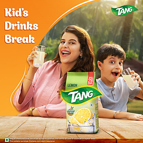 Tang Instant Drink Mix - Orange 500 g + Lemon + Mango, 500 g, Combo 3 Items Rich In Vitamin C