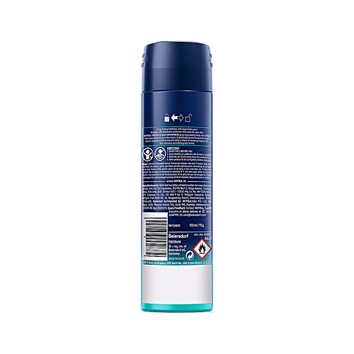 Nivea Fresh Ocean Deodorant - 48H Long-Lasting Freshness With Fresh Aqua Scent, 3x150 ml (Multipack) 