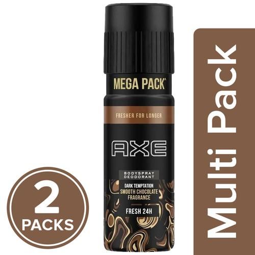 Waar Dij Wereldvenster Buy Axe Dark Temptation Body Spray Deodorant - Smooth Chocolate Fragrance,  For Men Online at Best Price of Rs 315 - bigbasket