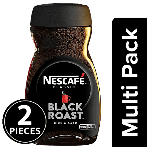 Buy Nescafe Classic Black Roast Instant Coffee Rich & Dark, 100 Pure