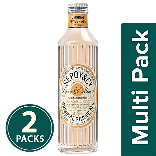 Buy Sepoy & Co. Original Ginger Ale Naturally Light , Botanical Mixer