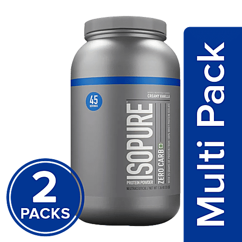 Buy Isopure Zero Carbs 100 Whey Protein Isolate Creamy Vanilla Online at Best Price of Rs