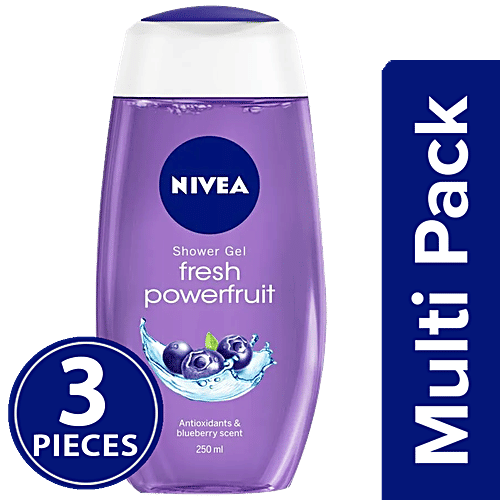 Buy NIVEA Fresh Powerfruit Shower Gel Body Wash With Antioxidants