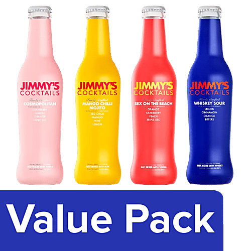 Buy JIMMY'S COCKTAILS Non Alcoholic Beverage Assorted Flavours