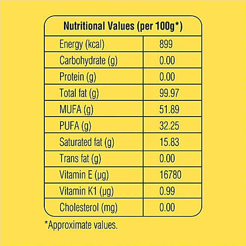 bb Royal Organic Cold Pressed Groundnut Cooking Oil - Cooks Indian Dishes, 3x1L Multipack