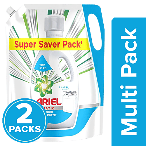 Buy Ariel Matic Liquid Detergent Top Load, Super Saver Pack Online at