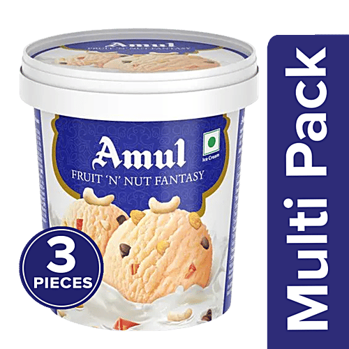 Buy Amul Fruit N Nut Fantasy Ice Cream Online at Best Price of Rs 105