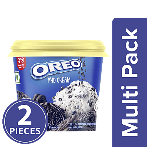 Buy Kwality Wall's Oreo & Cream Cup Frozen Dessert Online at Best
