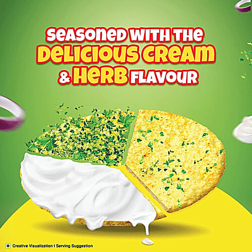 Sunfeast All Rounder - Thin, Light & Crunchy Potato Biscuit With Cream & Herb Flavour, 28.2 g (Pack of 12)