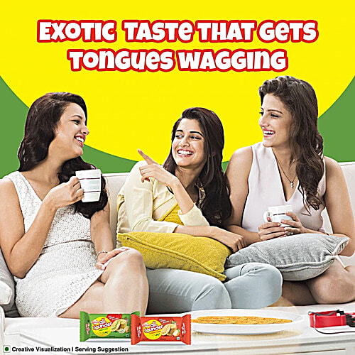 Sunfeast All Rounder - Thin, Light & Crunchy Potato Biscuit With Cream & Herb Flavour, 28.2 g (Pack of 12)