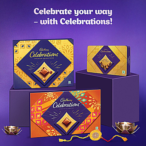 Cadbury Celebrations Premium Selections Assorted Chocolate Gift Pack, 2x155 g (Multipack) Perfect Gift for Special Occasions, Premium Collection of Cadbury Chocolates