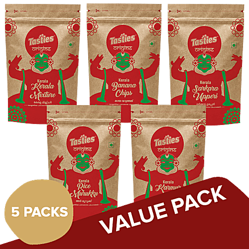 Buy Tasties Origins Five Famous Authentic Kerala Snacks Online at Best Price of Rs 463 bigbasket