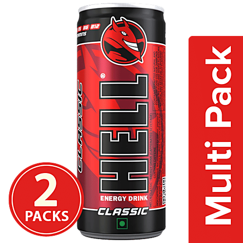 Buy HELL ENERGY Drink Classic, Caffeinated Beverage Online at Best