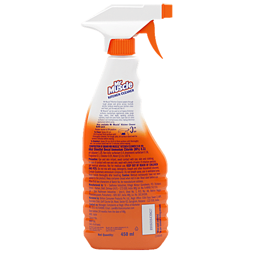 Buy Mr Muscle Kitchen CleanerRemoves Tough Stains & Grease, Lemon