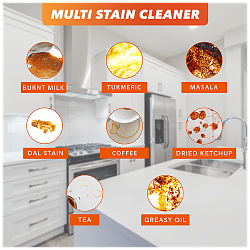Buy Mr Muscle Kitchen CleanerRemoves Tough Stains & Grease, Lemon