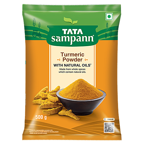 Tata Sampann Garam Masala - With Natural Oils + Turmeric Powder With Natural Oils - Haldi, Combo 2 Items
