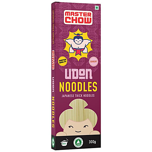 Buy MasterChow Udon Noodles Thick, Flat, Wheat, Soft, Chewy Texture