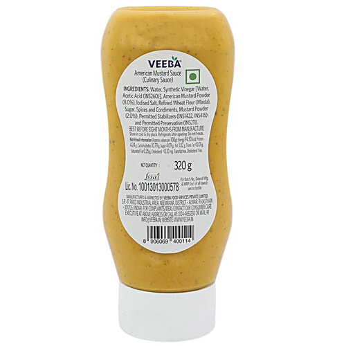 Buy VEEBA American Mustard Sauce 310 g + Chipotle Southwest Dressing