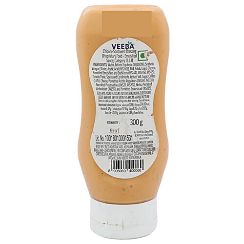 Buy VEEBA Chipotle Southwest Dressing 300 g + Barbeque Sauce 330 g