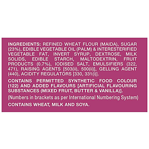 Britannia Treat JimJam Cream Biscuits 150 g + Treat Croissant - Mixed Fruit, Veg 47 g, Combo 2 Items 