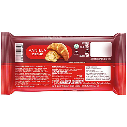 Buy Britannia Milk Bikis Milk Cream Biscuits 200 g + Treat Croissant