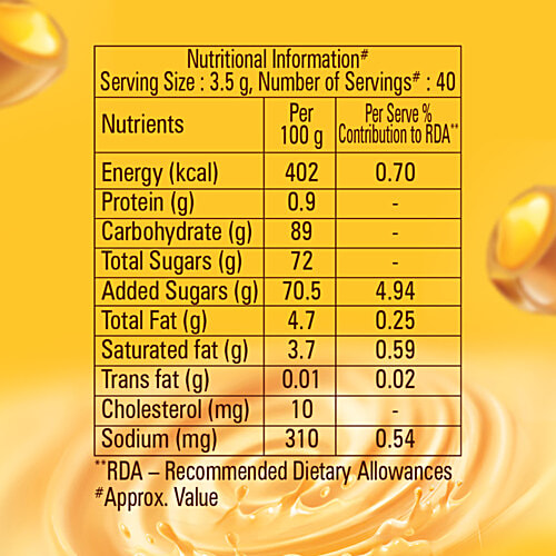Alpenliebe Creamfills Butter Toffee Centre Filled Candy, 3x140 g (Multipack) Crunchy Outside & Creamy Inside