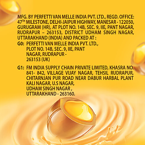 Alpenliebe Creamfills Butter Toffee Centre Filled Candy, 3x140 g (Multipack) Crunchy Outside & Creamy Inside