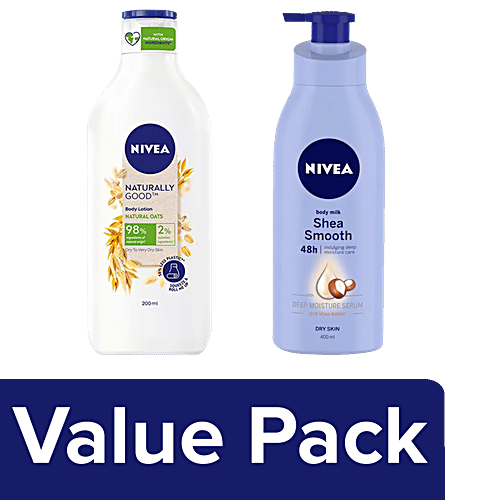 Buy NIVEA Shea & Oats Body Lotion For Dry Skin Online at Best Price of