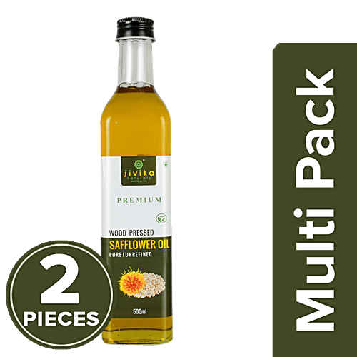 Buy Jivika Naturals Cold Pressed Safflower Oil Online at Best Price of