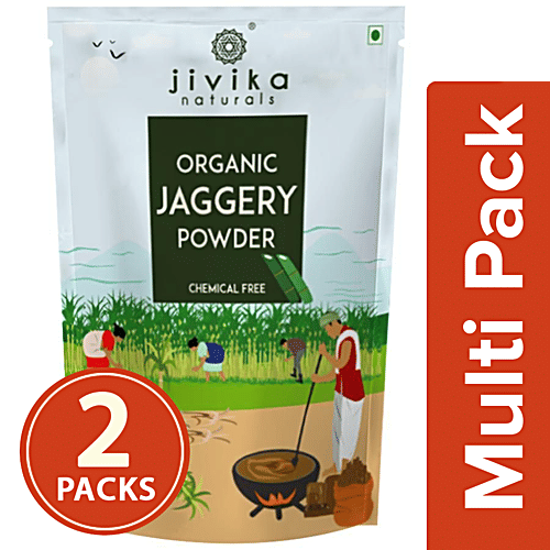 Buy Jivika Naturals Jaggery/Gur Powder Rich In Iron, Traditional