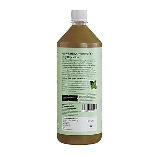 Kapiva Digesti Care Juice - Provides Relief From Acidity & Bloating, Improves Digestion, 2x 1 L Multipack 