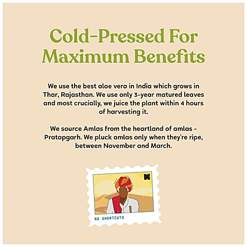 Kapiva Aloe Vera and Amla Juice, 2x 1 L Multipack 