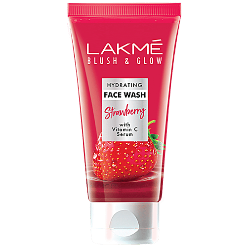 Buy Lakme Lakme Blush & Glow Strawberry Freshness Gel Face Wash With