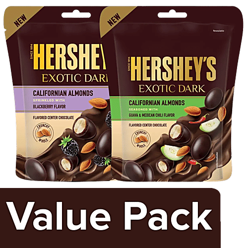 Buy Hershey's Exotic Dark Chocolate Californian AlmondsBlackberry