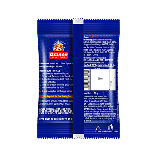 Buy Kiwi Dranex Drain Cleaner Online at Best Price of Rs 200 bigbasket