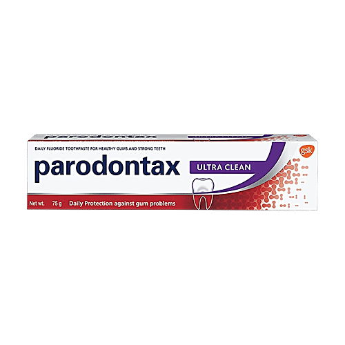Parodontax Ultra Clean Expert Gum Care Toothpaste, 2x75 g (Multipack) 