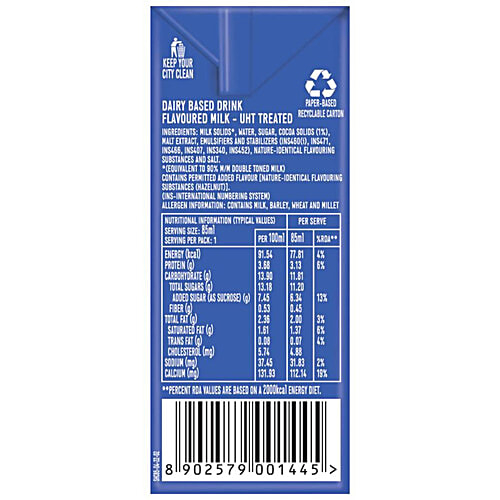 Buy Smoodh Hazelnut Chocolate Milk Rich Taste & Flavour, High In