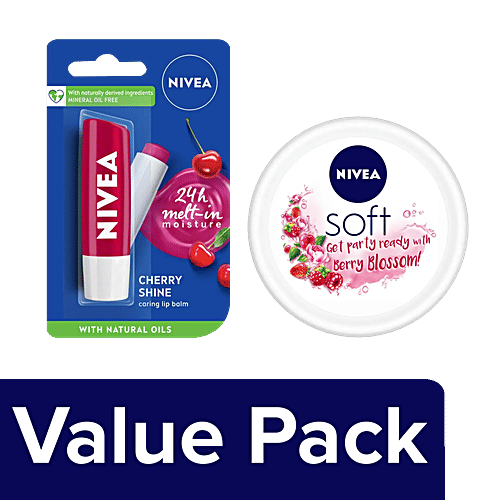 Buy NIVEA Nivea Light Moisturizer Soft Berry Blossom + Cherry Shine
