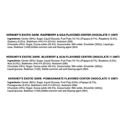 Buy Hersheys Exotic Dark Chocolate Gift Pack Online at Best Price of Rs