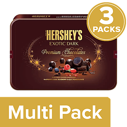 Buy Hersheys Exotic Dark Chocolate Gift Pack Online at Best Price of Rs