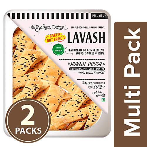 Buy The Baker's Dozen Lavash 100 Wholewheat Online at Best Price of