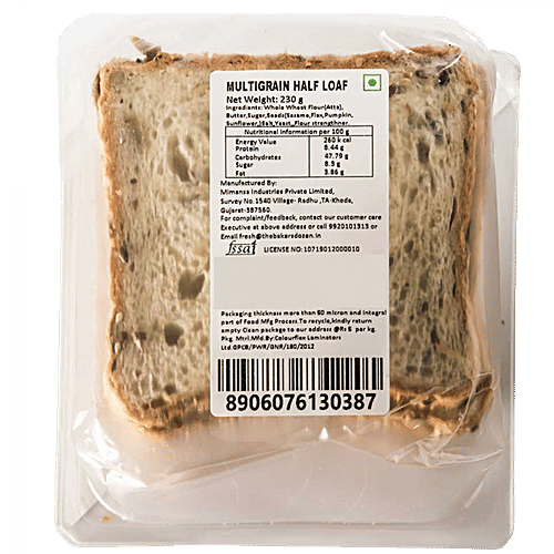 Buy The Baker's Dozen Multigrain Loaf 100 Wholewheat Online at Best