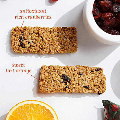 Buy Monsoon Harvest Crunchy Millet Granola Bars Cranberry Orange Online at Best Price of Rs
